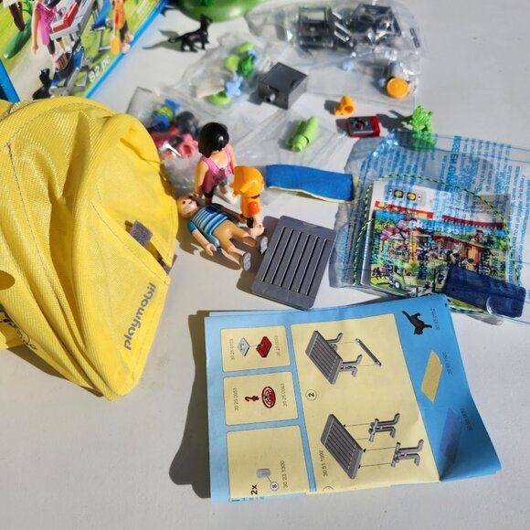Playmobil Family Camping Set Playset Summer Fun 5435 with Tent Replacement Parts - Picture 4 of 14
